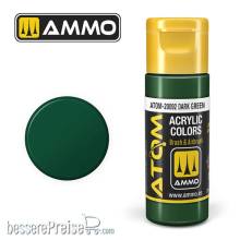 AMMO by MIG Jimenez ATOM-20092 - ATOM COLOR Dark Green