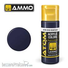 AMMO by MIG Jimenez ATOM-20102 - ATOM COLOR Ocean Blue