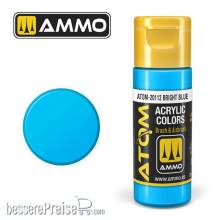 AMMO by MIG Jimenez ATOM-20112 - ATOM COLOR Bright Blue