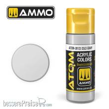 AMMO by MIG Jimenez ATOM-20123 - ATOM COLOR Cold Gray