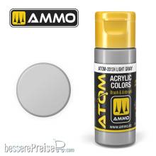 AMMO by MIG Jimenez ATOM-20124 - ATOM COLOR Light Gray