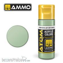 AMMO by MIG Jimenez ATOM-20125 - ATOM COLOR Light Gray Green