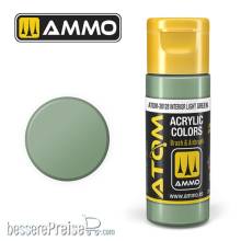 AMMO by MIG Jimenez ATOM-20128 - ATOM COLOR Interior Light Green