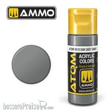 AMMO by MIG Jimenez ATOM-20133 - ATOM COLOR Dark Ghost Gray