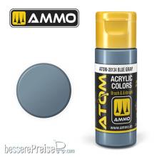 AMMO by MIG Jimenez ATOM-20134 - ATOM COLOR Blue Gray