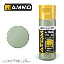 AMMO by MIG Jimenez ATOM-20140 - ATOM COLOR Sky Green