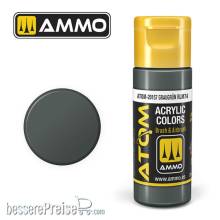 AMMO by MIG Jimenez ATOM-20157 - ATOM COLOR Graugrün RLM74
