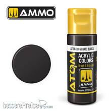 AMMO by MIG Jimenez ATOM-20161 - ATOM COLOR Nato Black