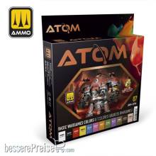 AMMO by MIG Jimenez ATOM-20706 - ATOM-Basic Wargames Colors I