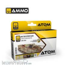 AMMO by MIG Jimenez ATOM-20726 - ATOM King Tiger Exterior Colors Set