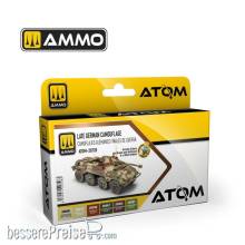 AMMO by MIG Jimenez ATOM-20728 - ATOM Late German Camouflage Set