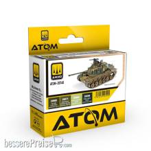 AMMO by MIG Jimenez ATOM-20740 - ATOM Vietnam War Vehicles Colors Set