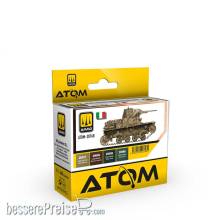 AMMO by MIG Jimenez ATOM-20748 - ATOM WWII Regio Esercito Colors Set