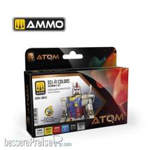 AMMO by MIG Jimenez ATOM-20810 - ATOM Beginners Set: SCI-FI Colors