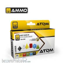 AMMO by MIG Jimenez ATOM-20820 - ATOM Basic Colors Set