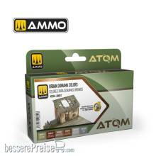 AMMO by MIG Jimenez ATOM-20851 - ATOM Urban Diorama Colors