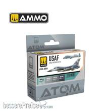 AMMO by MIG Jimenez ATOM-20900 - ATOM USAF Colors Grey Modern Jets Set