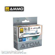 AMMO by MIG Jimenez ATOM-20902 - ATOM SU-35 FLANKER-E Colors Set (also for SU-27 and SU-34)