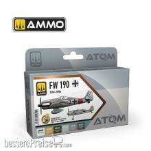 AMMO by MIG Jimenez ATOM-20904 - ATOM FW 190 Colors Set