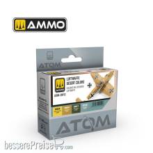 AMMO by MIG Jimenez ATOM-20912 - ATOM Luftwaffe Desert Colors Set