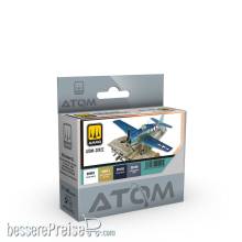 AMMO by MIG Jimenez ATOM-20922 - ATOM US Navy Aircraft WWII Colors Set