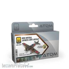 AMMO by MIG Jimenez ATOM-20927 - ATOM WWII Imperial Japanese Army Aicraft Set