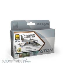AMMO by MIG Jimenez ATOM-20930 - ATOM F-104 Starfighter in Greece and Spain Set
