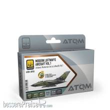 AMMO by MIG Jimenez ATOM-20935 - ATOM Modern Lufttwaffe Aircraft Vol 1 Set