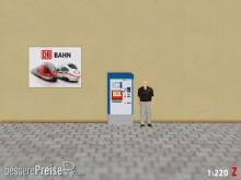 Modellland 2082-5 - 1:220 Spur Z SBB Fahrkartenautomat