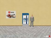 Modellland 2083-6 - 1:160 Spur N MVG Fahrkartenautomat