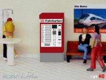 Modellland 2087-8 - 1:87 Spur H0 DB Fahrkartenautomat
