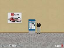 Modellland 2088-5 - 1:220 Spur Z DB Fahrkartenautomat