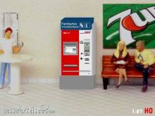 Modellland 2095-8 - 1:87 Spur H0 HVV Hamburg Fahrkartenautomat