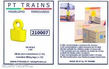 PT Trains 210007 - Set mit 24 Hebeösen (gelb)