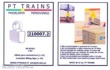 PT Trains 210007.2 - Set mit 24 Hebeösen (grau)