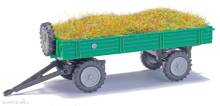 Busch 210010225 - Anhänger T4 m.Heu grün