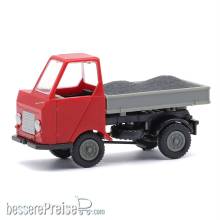 Busch 210013603 - Multicar M22, mit Kohleladung, Rot