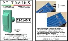 PT Trains 210140.7 - Lüfter (24 Stück) hell grün