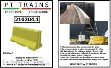 PT Trains 210204.1 - Jersey Sperrungen (6 Stück) (gelb)