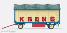 Preiser 21023 - HO Packwagen,Plane Krone