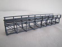 Hack Brücken 21100 - Kasten-Unterzugbrücke 15 cm, grau - Typ KN15