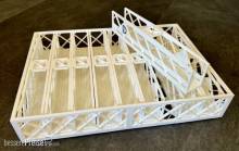 Digitalzentrale 211010 - Transportkorb Set Spur TT bestehend aus 1x Transportkorb 35,6x24,6x6cm, 9x Transporteinsatz, 4m Moosgummi 4mm