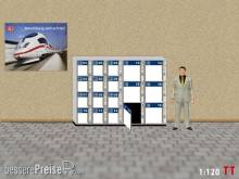Modellland 2111-7 - 1:120 TT Gepäckschließfach mit offener Tür