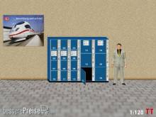 Modellland 2112-7 - 1:120 TT Gepäckschließfach mit offener Tür