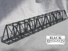 Hack Brücken 21200 - Lange Kastenbrücke 35 cm , grau - Typ KN35
