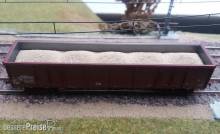 Modellbahn-Bachmann 2120403 - Sand für Roco, für den 4-achs. off. Güterwagen Eas (Art.- Nr. 37340 u.ä.) Größe: 118 x 20 mm