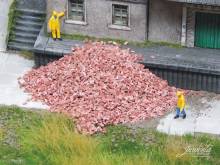 Juweela 21253 - 1:120/160 Ziegel (NF) ziegelrot Mix, 3000x