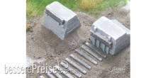 Juweela 21267 - 1:120 Prellbock Beton, 6x