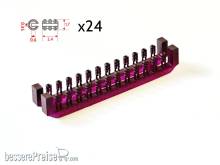 N-TRAIN 21304 - Braune Isolatoren mit Schlitz