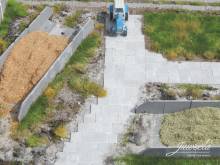 Juweela 21316 - 1:120 Fahrsilo mit Silage braun/grün, 2x